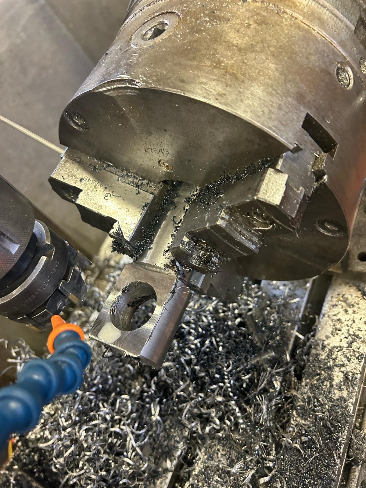 UL lathe – fork bushing